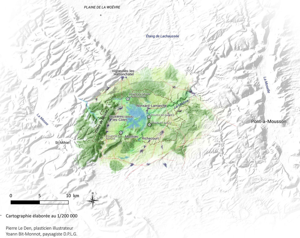 Carte des paysages