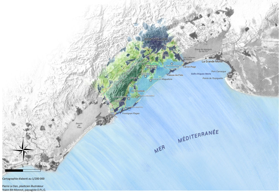 Carte des paysages