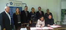 Signature de la Convention de partenariat entre le Conservatoire du littoral et l'Agence de l'eau Adour-Garonne
