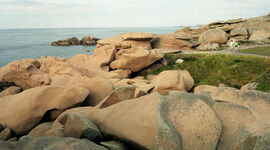 Les chaos rocheux de granite rose de Ploumanac’h, 2005. 