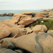 Les chaos rocheux de granite rose de Ploumanac’h, 2005. 