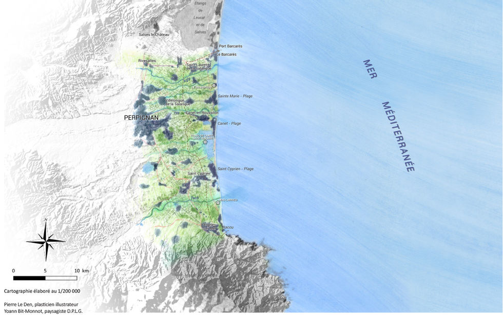 Carte des paysages