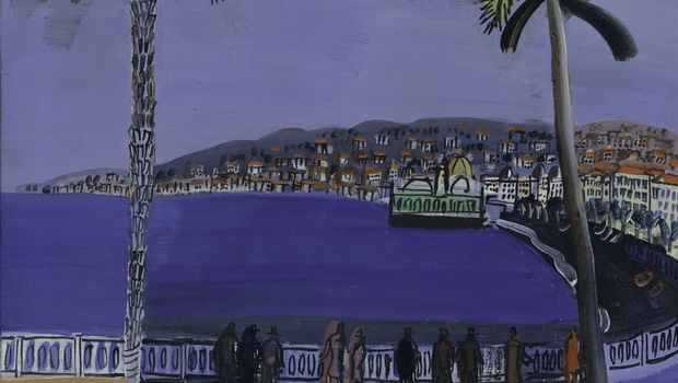 Raoul Dufy, Crépuscule à la baie des Anges, Nice, 1932
