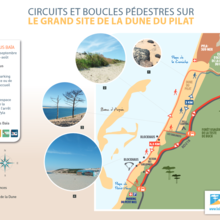 carte randonnée pilat