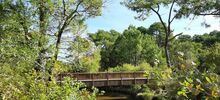 Inauguration de la nouvelle passerelle sur le site de Saint-Brice