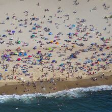 Sur le littoral il y a du monde...