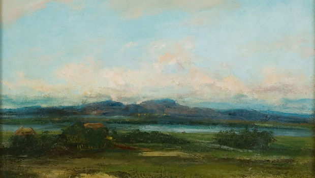 Gustave Courbet, Les étangs à Palavas, 1897