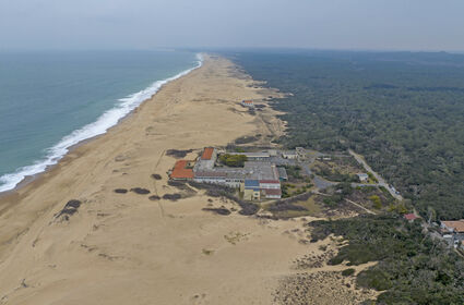 Erosion littorale : une opération exemplaire de renaturation - Ancien Institut Hélio Marin à Labenne (Landes)