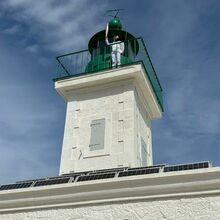 Passage de la Flamme Olympique au Phare de la Pietra