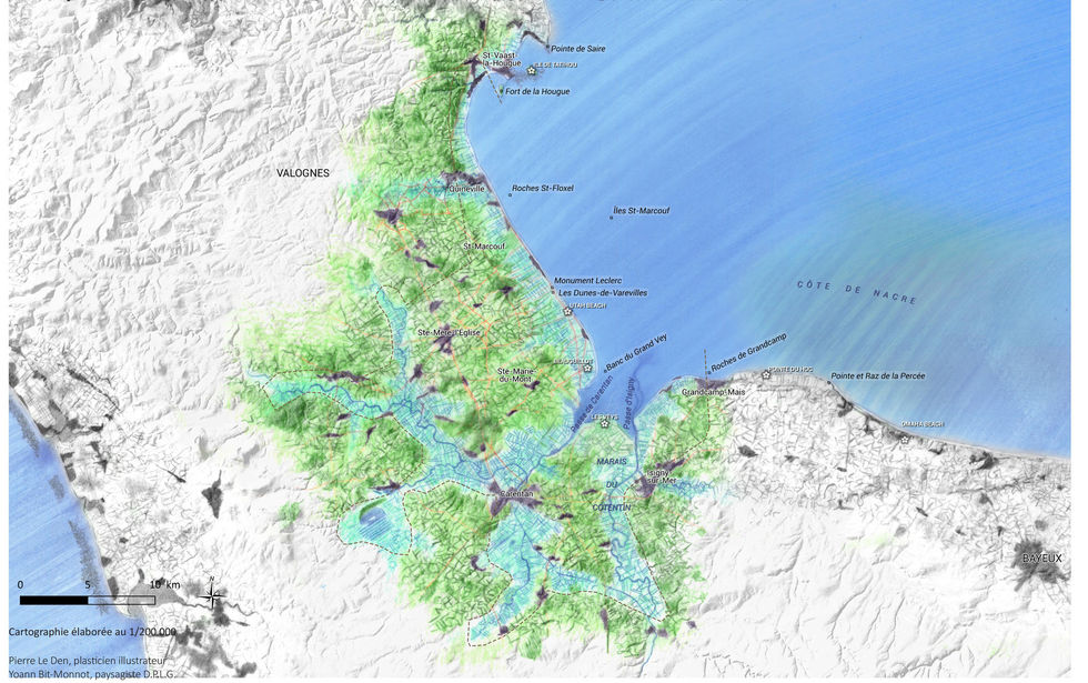 Carte des paysages