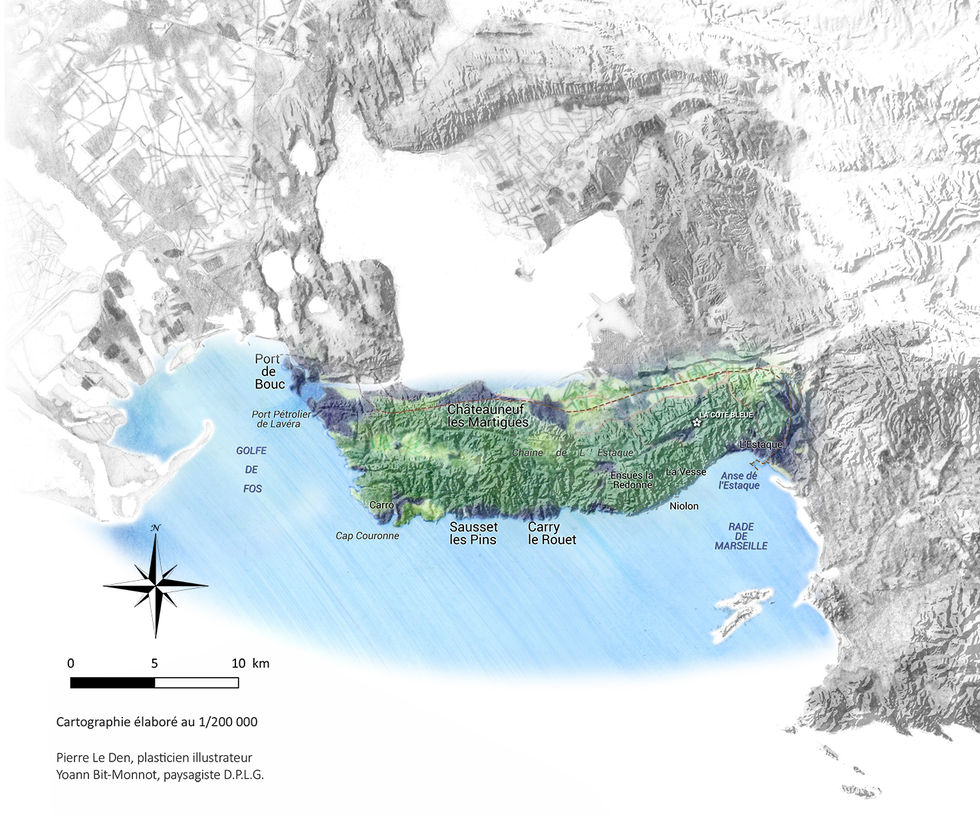 Carte des paysages