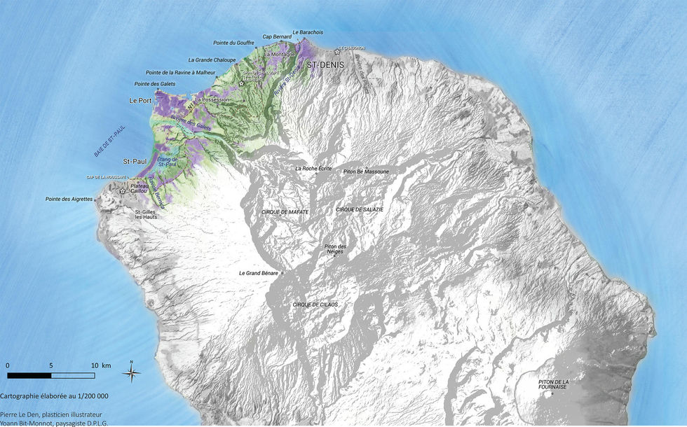 Carte des paysages