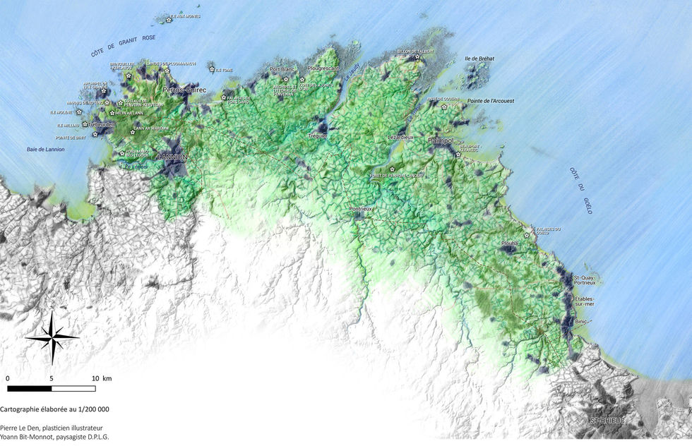 Carte des paysages