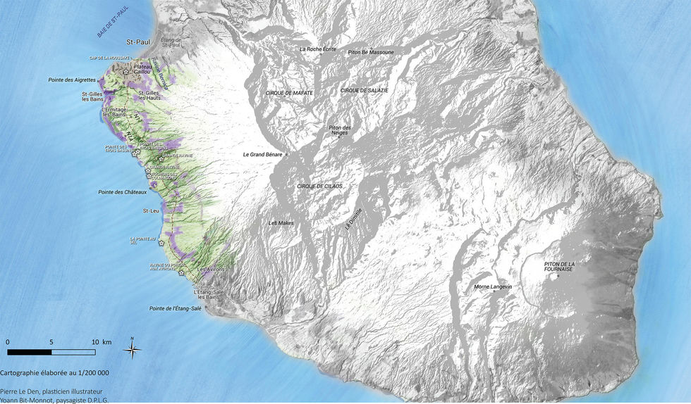 Carte des paysages