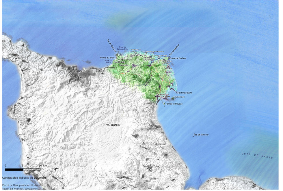 Carte des paysages