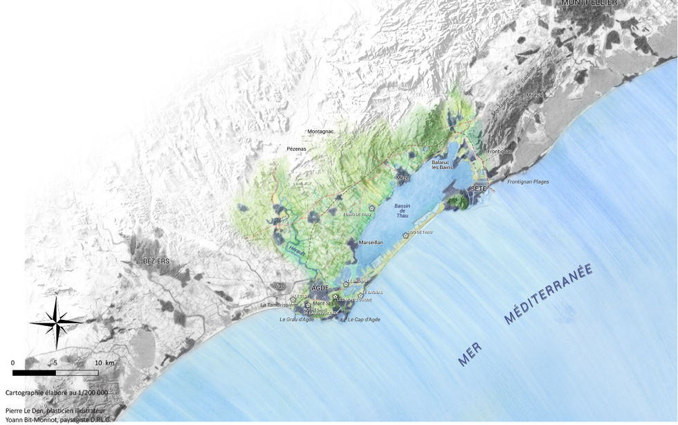 Carte des paysages