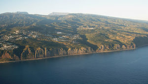 Falaises de La Montagne, entre Saint-Denis et La Possession 