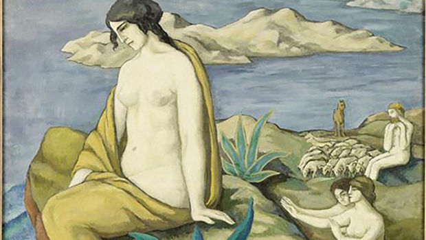 Pierre Girieud, Sapho à Leucate, 1912