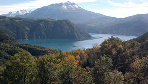 Près du barrage